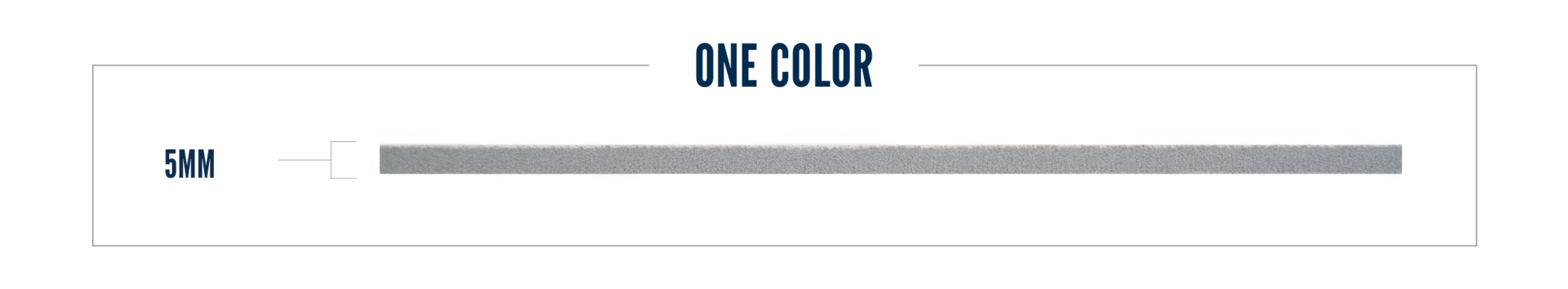 One Color Thickness