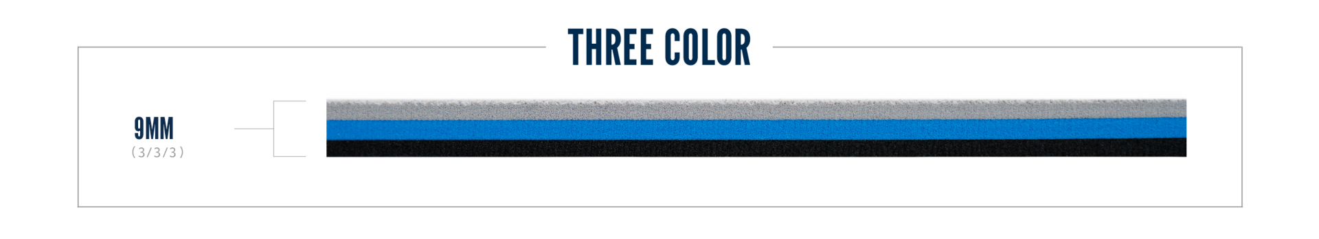 Three Color Thickness
